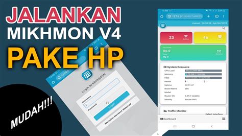 Cara Menjalakan Mikhmon V Di Hp Youtube