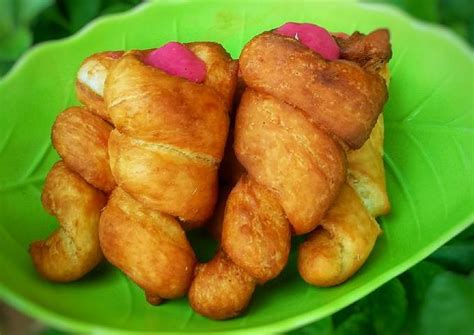 Resep Roti Goreng Spiral Vla Buah Naga Oleh Inhapunyadapur Cookpad