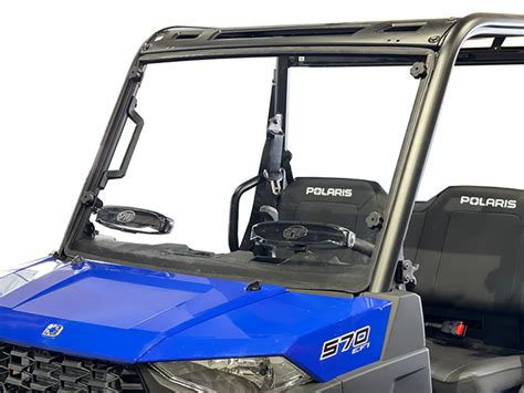 Polaris Ranger Mid Size Pro Fit Full Vented Windshield With Hard Coat