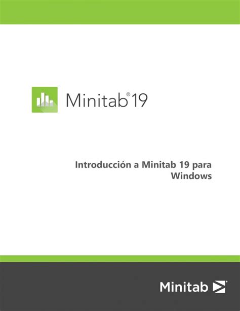 Pdf Introducción A Minitab 19 Para Windows · ©2019byminitabllc