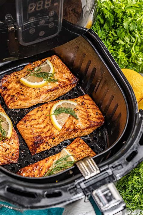 Healthy Air Fryer Salmon The Stay At Home Chef