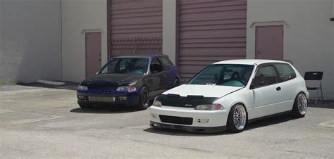 This Rowdy 1 017 HP AWD 1993 Honda Civic Hatch Is A Street Missle With