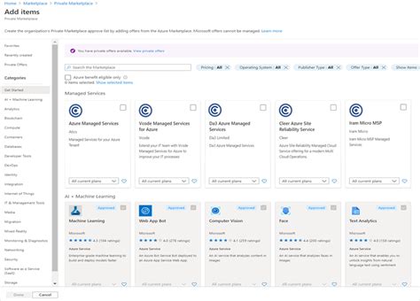 プライベート Azure Marketplace を使用した管理と制御 Microsoft Marketplace Microsoft Learn