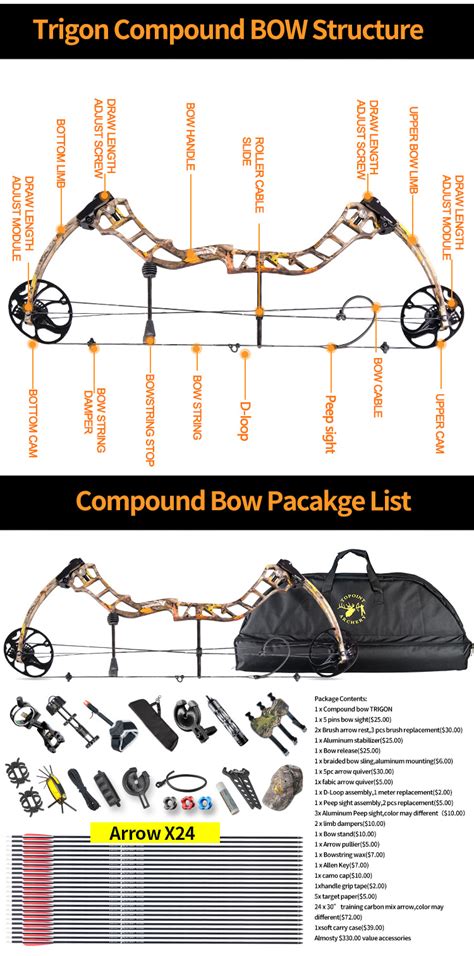 Hunting Bow Trigon Hunting Compounds