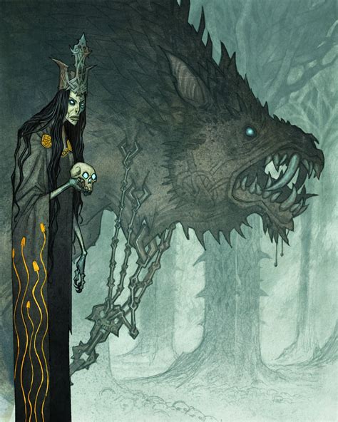 norse dark fantasy art norse mythology