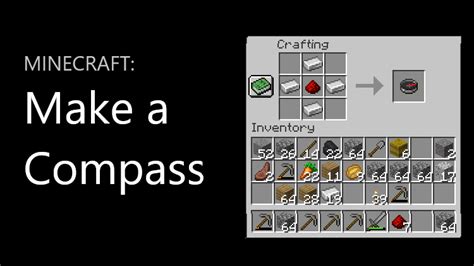 How To Make Compass In Minecraft Easy Guide In