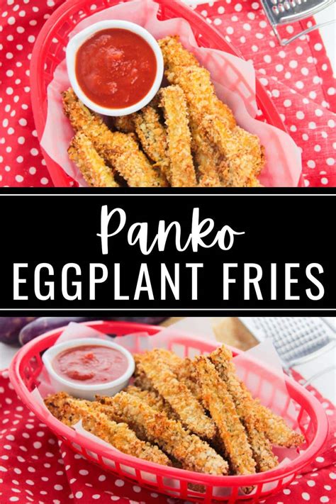 Panko Eggplant Fries With Parmesan Recipe