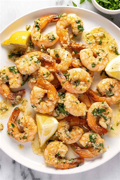 Easy 10 Minute Garlic Butter Shrimp Recipe Midwest Foodie