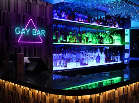 Gay Bar El Neon Signgay Bar Neon Signgay Bar Led Signbar Etsy