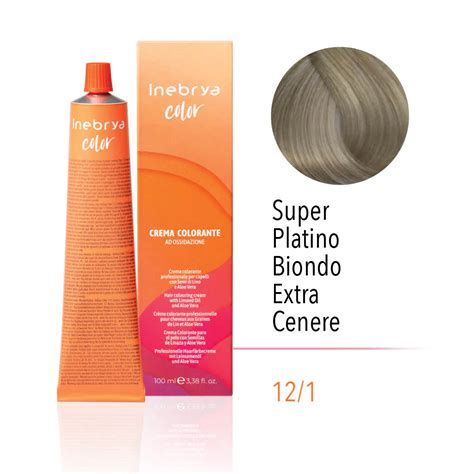 INEBRYA COLOR SUPERLIGHT PLATINUM BLONDE EXTRA ASH ML Hairshop Mk