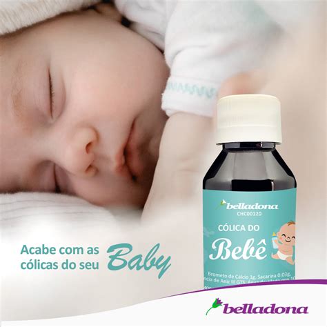 Fórmula para Cólica de Bebê Remédio Fitoterápico Farmácia Belladona