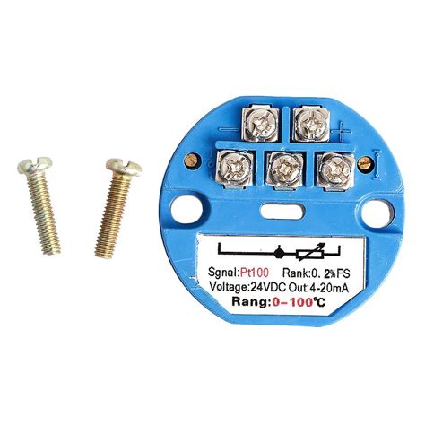 0 100 Celsius Température Pt100 Sbw Module 4 20ma Capteur isolé 0 100