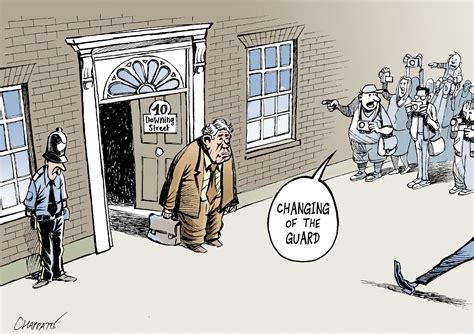 Bye Bye Brown Globecartoon Political Cartoons Patrick Chappatte