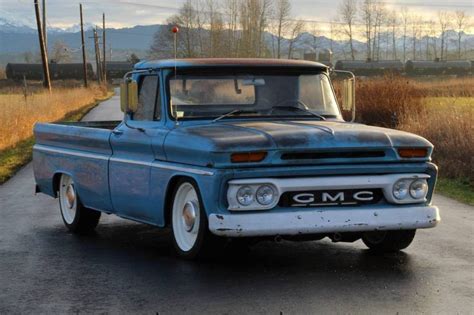 Perfect Stance 1966 GMC C20 Pickup Barn Finds