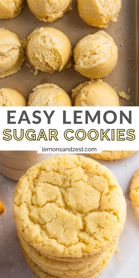 Lemon Sugar Cookies Artofit