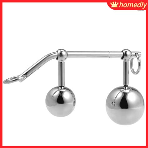 Home Female Anal Vagina Double Balls Plug In Steel Chastity Ball Rope