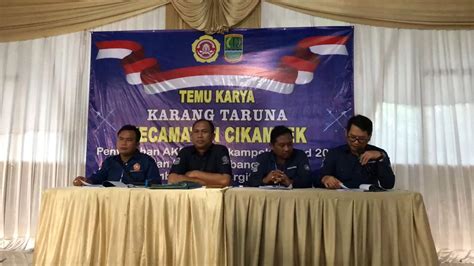 Datar Terpilih Jadi Ketua Karang Taruna Cikampek Periode 2023 2028