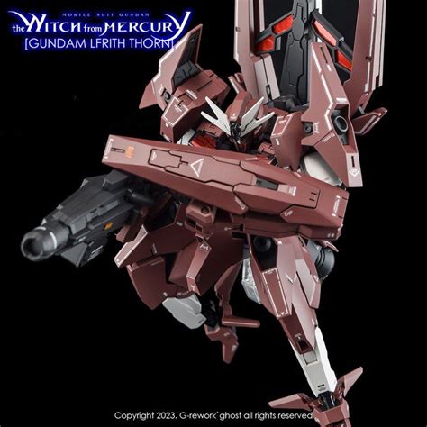 Yan HG Lfrith Thorn Gundam G Rework Ver Ghost Custom Fluorescent