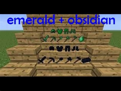 Emerald Obsidian Mod 1 8 9 Minecraft Showcase 3 Item Yang Belum Ada