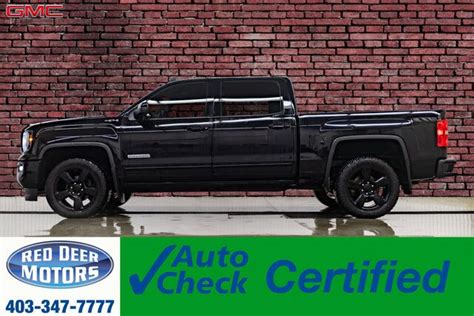 2018 Gmc Sierra 1500 4x4 Crew Cab Sle Elevation Bcam Red Deer Ab 50286026