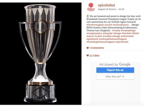 Leak of the new Concacaf Champions League trophy : r/MLS