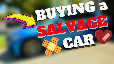 Are Salvaged Cars Worth Buying Youtube