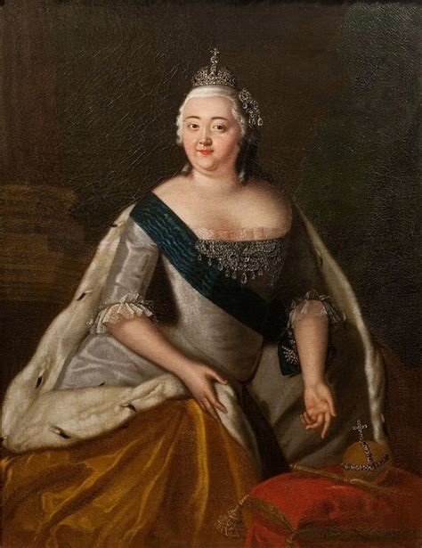 Portrait Of Empress Elizabeth Petrovna Google Cultural Institute