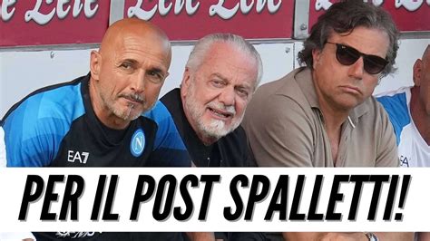 POST SPALLETTI SI LIBERA UN OBIETTIVO DEL NAPOLI DE LAURENTIIS PUNTA