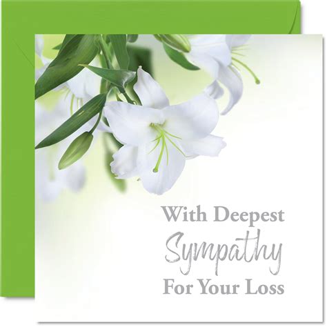 Our Condolences Card