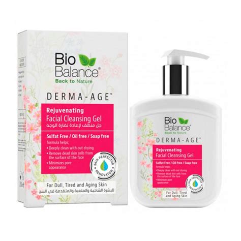 Bio Balance Derma Age Rejuvenating Facial Gel Limpiador Facial