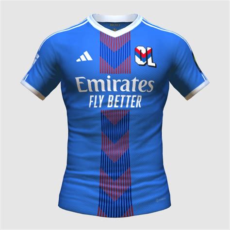 Olympique Lyon Away Kit FIFA 23 Kit Creator Showcase