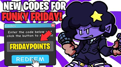 Free Points All Working Codes For Funky Friday Roblox Funky