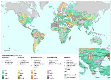 Global Assessment Of Human Induced Soil Degradation Processes Glasod