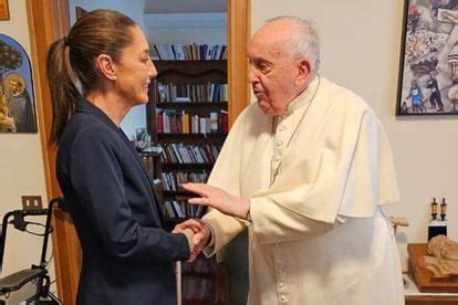 Claudia Sheinbaum Visita Al Papa Francisco En El Vaticano Tengo