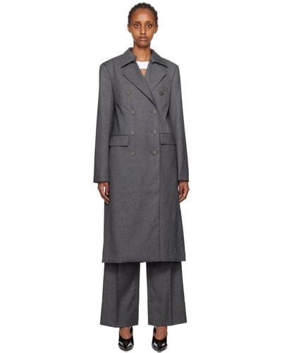 Black Remain Birger Christensen Coats For Women Lyst