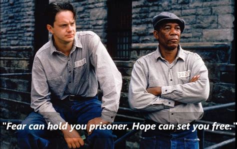 The Shawshank Redemption 1994 Taglines Fear Can Hold You Prisoner