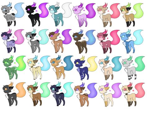 Species Adopts 10 Closed By Summitarts On Deviantart