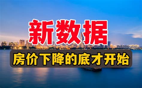 70城房价再次下跌，楼市政策底已到，但房价下降的底才刚开始 大飞说房 大飞说房 哔哩哔哩视频