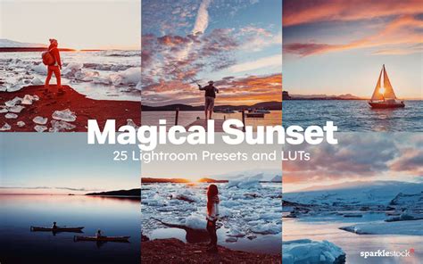 Lightroom Luts Magical Sunset Cggoat