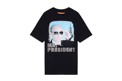 Heron Preston Is Selling a $594 Vladimir Putin T-Shirt