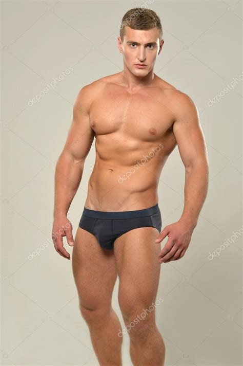 Handsome Man With Naked Torso Stock Photo By Aletia