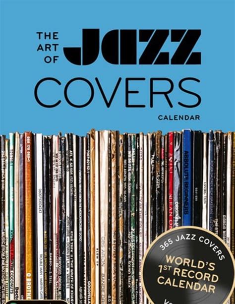 The Art Of Jazz Covers Calendar