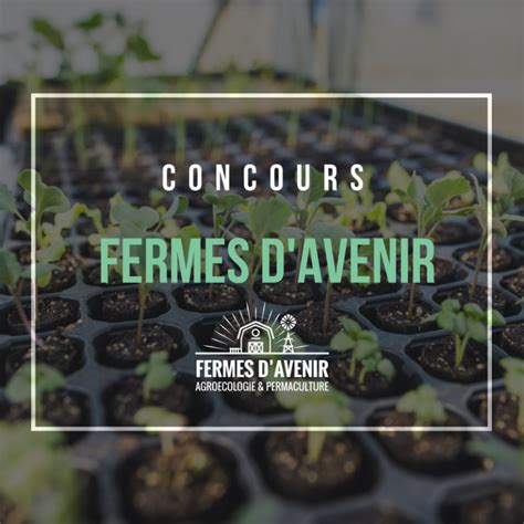 Newsletter ConcoursFermes Fermes D Avenir