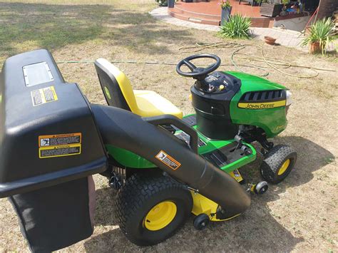 Kosiarka traktorek john deere e140 jak nowy Lubicz Górny OLX pl