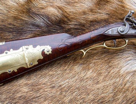 David Crockett Rifle 1780 1790 Williams Flintlocks