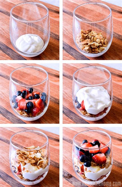 Yogurt Parfait Quick Easy Recipe Hello Little Home