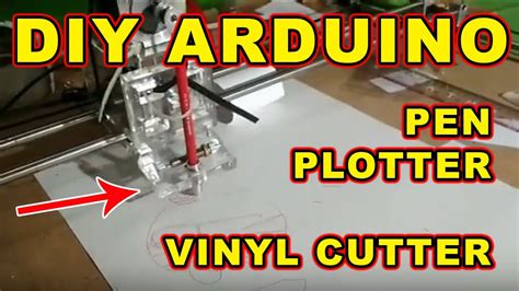 Diy Pen Plotter With Arduino Youtube