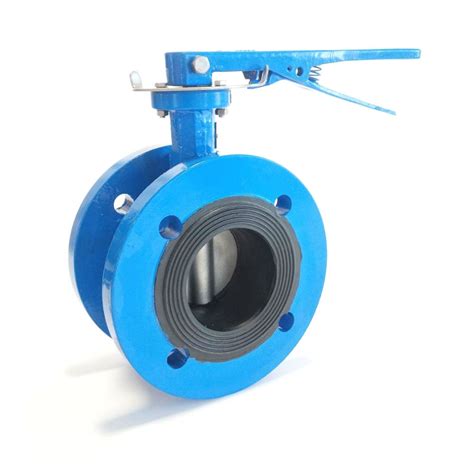 Double Flanged Ductile Iron Butterfly Valve