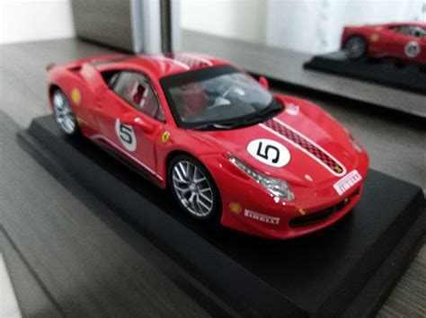 Bburago Ferrari Challenge Red Scale Hobbies Toys Toys