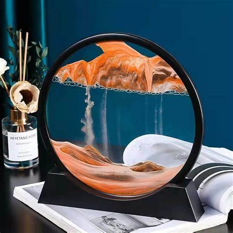 3d Quicksand Painting Moving Sand Art Picture Hourglass Deep Sea